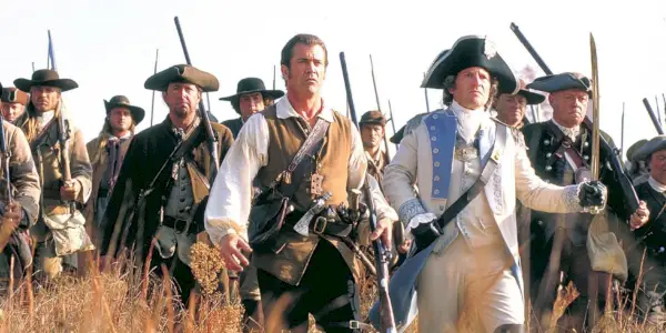 Die Szene der Patriotenschlacht von Cowpens