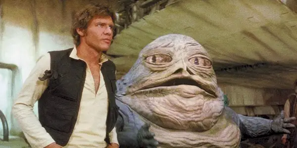 Star Wars Nová naděje - Han Solo a Jabba the Hut