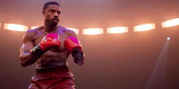 Et bilde av Adonis klar til å kjempe i Creed
