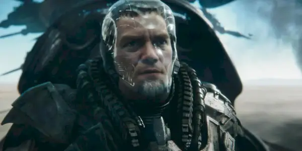 Michael Shannon nel ruolo del Generale Zod nel DCU