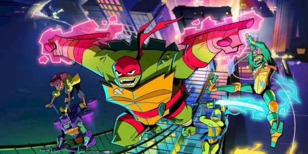 הצבים מזנקים לפעולה ב-Rise of the Teenage Mutant Ninja Turtles