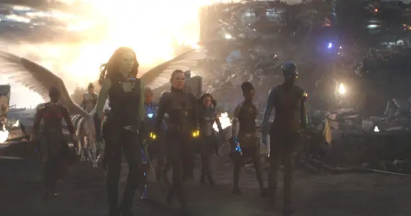 Gamora, La Avispa, Nebulosa, Avengers Endgame