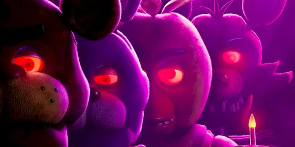 Freddy og andre animatroniske karakterer i Five Nights at Freddy