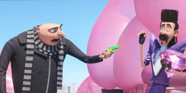 Despicable Me 3 Gru og Balthazar Bratt