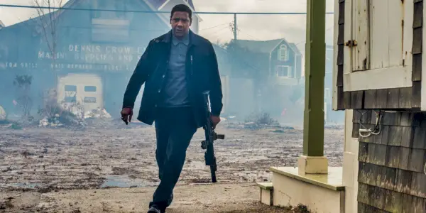 Denzel Washington como McCall en el final del ecualizador 2.