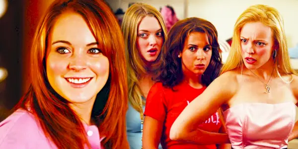 Imagen compuesta de Cady y los Plásticos en Mean Girls