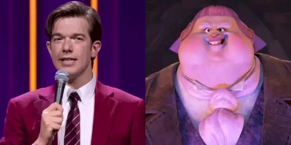 John Mulaney aux côtés de Jack Horner du Chat Botté : Le Dernier Vœu