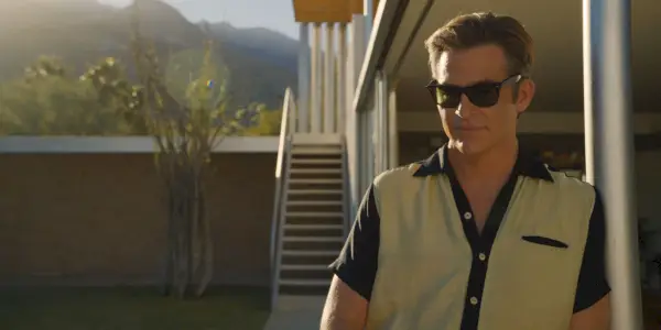 Chris Pine dans le rôle de Frankie, son jardin dans Don