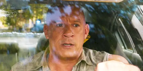 Vin Diesel nel ruolo di Dom Toretto alla guida di Fast X