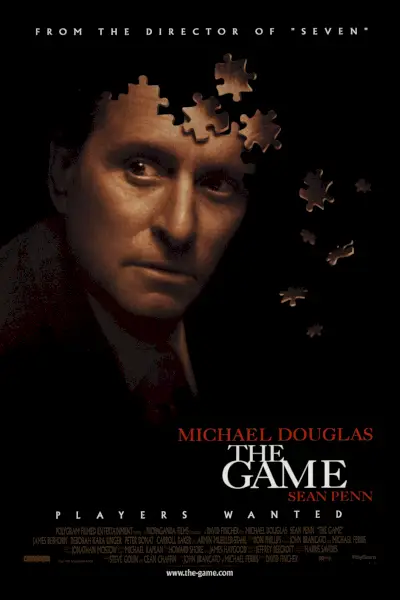 Filmový plagát The Game z roku 1997