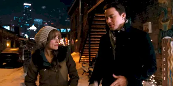 Rachel McAdams dans le rôle de Paige Collins et Channing Tatum dans le rôle de Leo Collins dans The Vow.