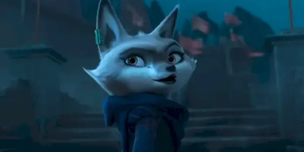 Zhen ogląda się przez ramię w zwiastunie Kung Fu Panda 4