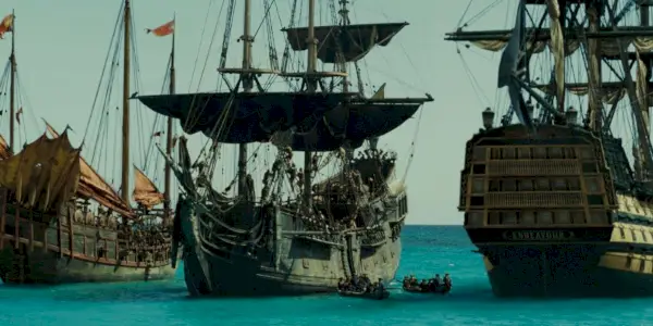 Navires dans Pirates des Caraïbes