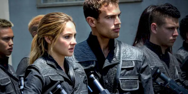 Tris et Quatre dans Divergente