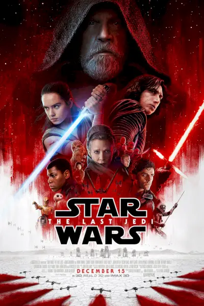 Star Wars The Last Jedi-plakat