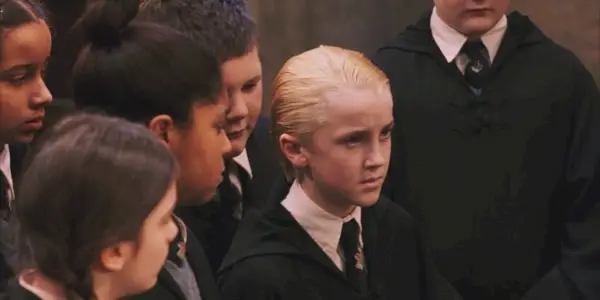 Draco Malfoy je soplík