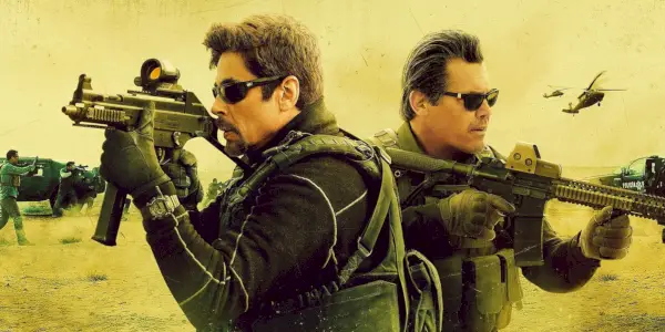 Benicio del Toro und Josh Brolin in Sicario 2