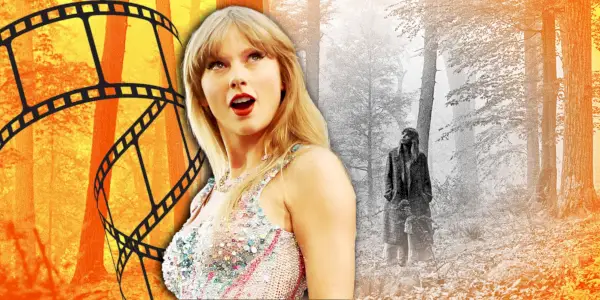 Taylor Swift sulla copertina dell'album Folklore