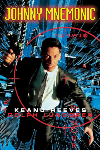 Plakat filmowy Johnny Mnemonic