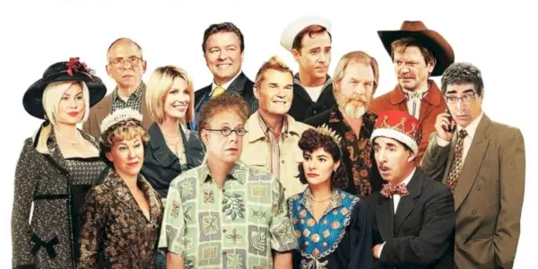 O elenco de For Your Consideration posa para uma imagem promocional