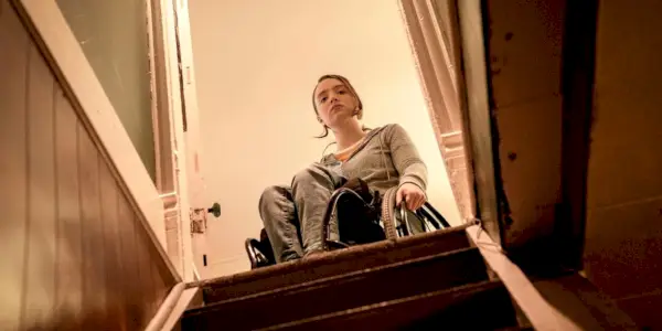 Kiera Allen im Lauf