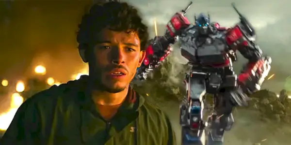 Anthony Ramos e Optimus Prime in Transformers: L'Ascesa delle Bestie