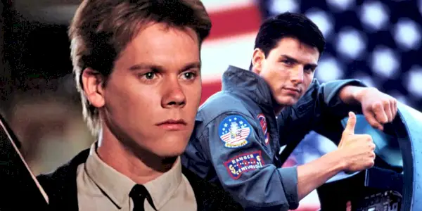 Footloose의 Kevin Bacon과 Top Gun의 Tom Cruise