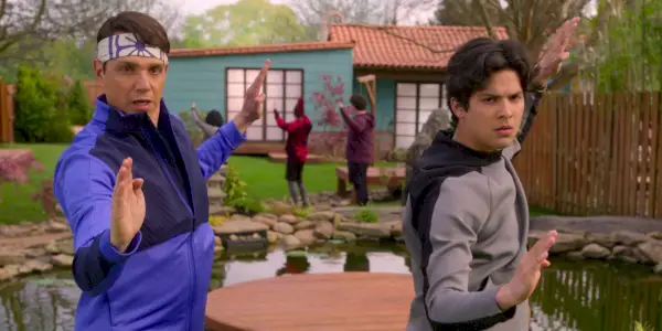 Daniel a Miguel v karate v 4. sezóne Cobra Kai.