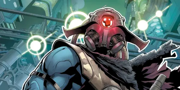 Marchion Ro Nihil ser på betrakteren i en Star Wars-tegneserie.