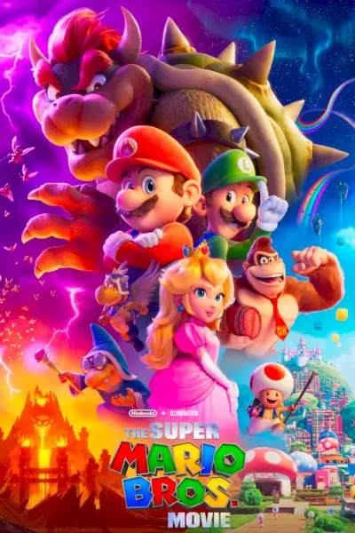 スーパーマリオブラザーズ映画ポスター