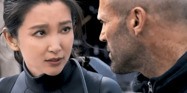 Li Bingbing og Jason Statham er ved at dykke i The Meg