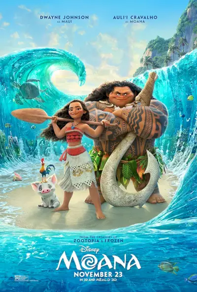 Plakat filmu Vaiana