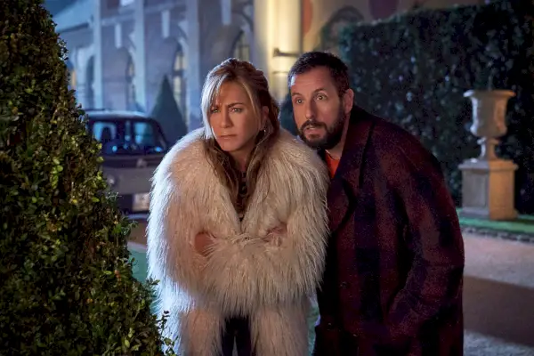jennifer aniston, adam sandler, assassinat misteri 2