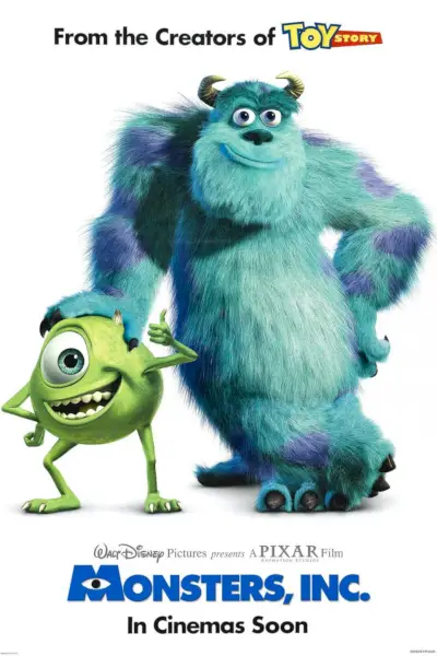Monsters Inc filmplakat