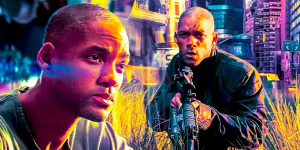 Imagen compuesta de Will Smith en Soy leyenda