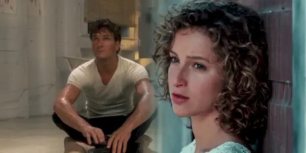 Collage de Johnny y Baby en Dirty Dancing