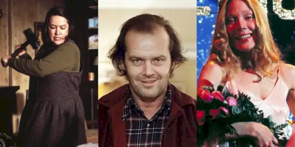 Rozdělte obrazy Misery, The Shining a Carrie