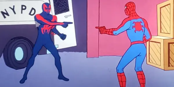 スパイダーマン ポインティング ミーム