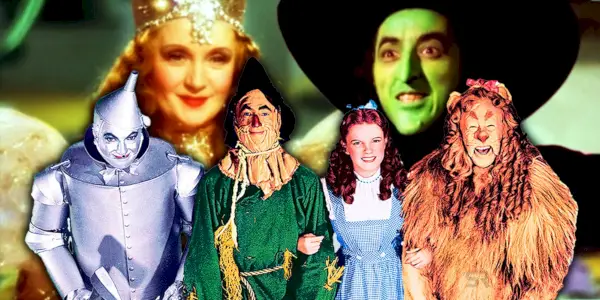 Rozdělit Obraz Čaroděje Of Oz A Zlých Postav.