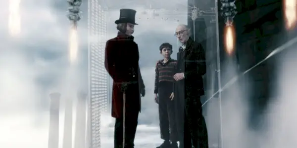 Willy wonka szklana winda