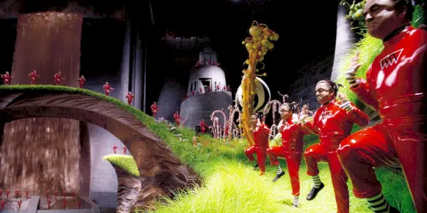Taniec Oompa-Loompas w filmie Charlie i fabryka czekolady