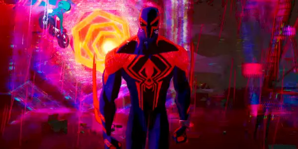 Imagen de Spider-Gwen Stacy del tráiler de Spider-Man: Across the Spider-Verse.