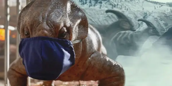 Jurassic World Dominion Bébé dinosaure par troupeau