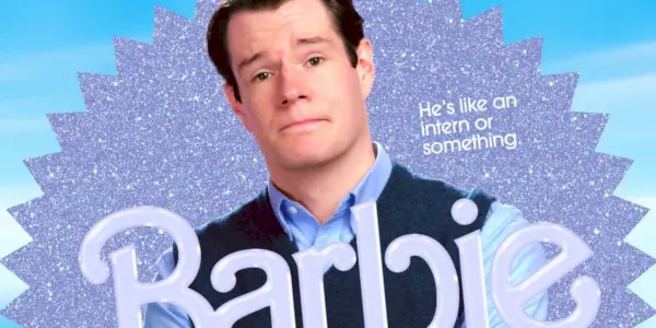 Connor Swindells als Aaron in der Barbie-Filmbesetzung – Charakterplakat