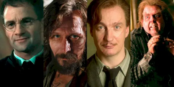 James Potter, Sirius Black, Remus Lupin og Peter Pettigrew