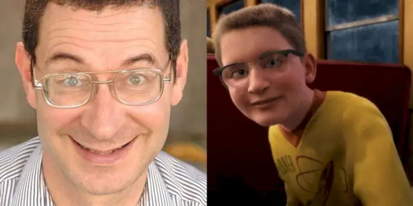 Eddie Deezen et Know-It-All dans The Polar Express