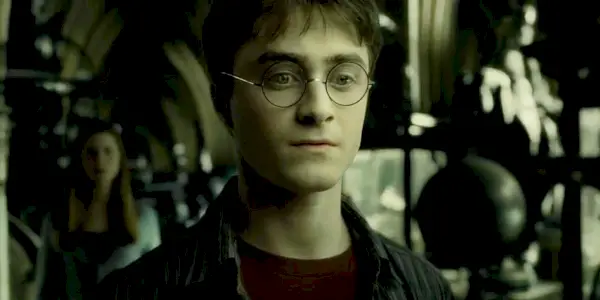 Daniel Radcliffe vo filme Harry Potter a princ dvojakej krvi.