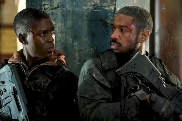 jodie turner smith som karen greer, michael b jordan som john clark, utan ånger