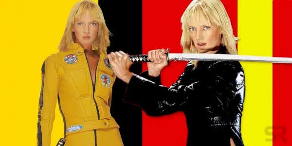 Uma Thurman ako nevesta v Kill Bill, zväzok 1 a zväzok 2