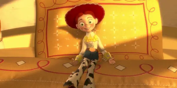 Jessie sedí na Emily